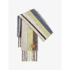 Loewe Striped Alpaca And Wool-blend Scarf