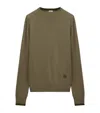 Loewe Wool Anagram Sweater In Brown