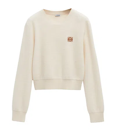 LOEWE WOOL ANAGRAM SWEATER