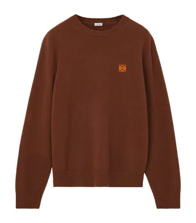 LOEWE WOOL ANAGRAM SWEATER