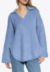 Loewe Wool And Alpaca V-neck Sweater In Gray