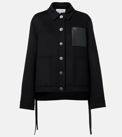 LOEWE WOOL AND CASHMERE JACKET