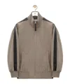 Loewe Wool And Cashmere Sportswear Jackets In Gray