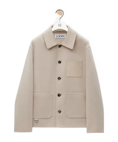 LOEWE WORKWEAR JACKET IN WOOL AND CASHMERE