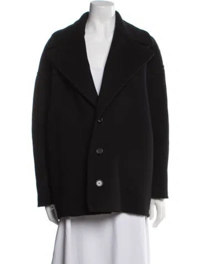 Pre-owned Loewe Wool Blazer In Black