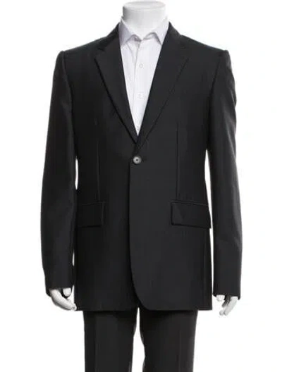 Pre-owned Loewe Wool Blazer In Black
