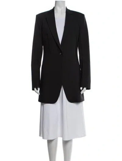 Pre-owned Loewe Wool Blazer In Black
