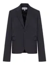 Loewe Wool Blazer In Blue