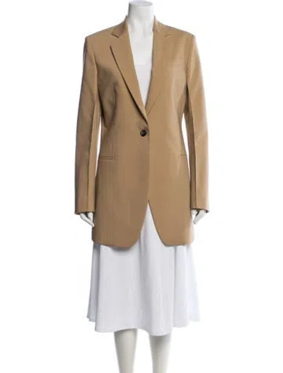 Pre-owned Loewe Wool Blazer In Neutral