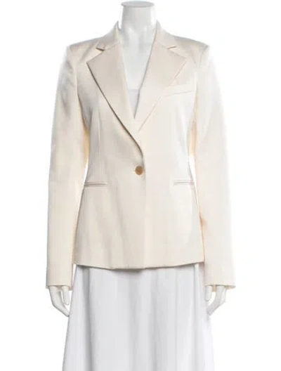 Pre-owned Loewe Wool Blazer In Neutral