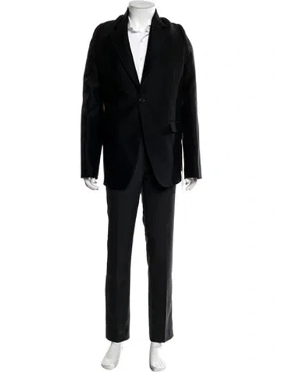 Pre-owned Loewe Wool Blazer W/ Tags In Black