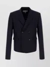 Loewe Giacca In Lana Blu Navy Uomo
