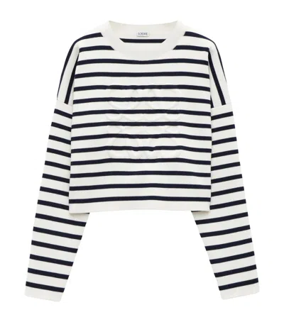 LOEWE WOOL-BLEND ANAGRAM SWEATER