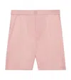 Loewe Wool-blend Elasticated Shorts In Pink