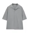 Loewe Wool-blend Short-sleeve Shirt