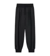 Loewe Wool-blend Trousers In Black