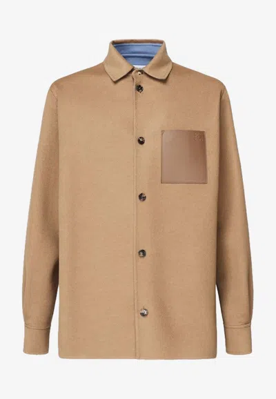 LOEWE WOOL BUTTONED JACKET