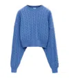 LOEWE WOOL CABLE-KNIT SWEATER