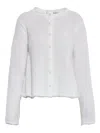 Loewe Wool Cardigan In White