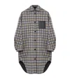 Loewe Reversible Wool And Cashmere Coat In Gray