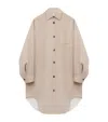 Loewe Wool-cashmere Collared Coat In Multi