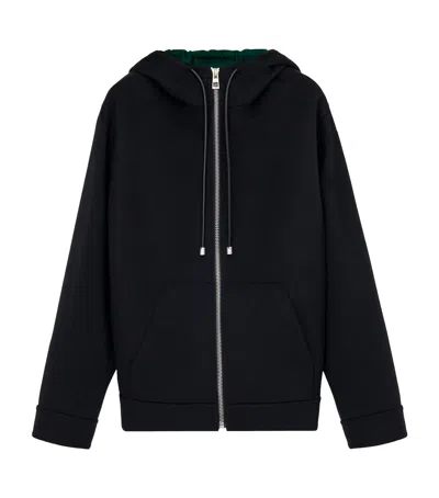 LOEWE WOOL-CASHMERE HOODED JACKET