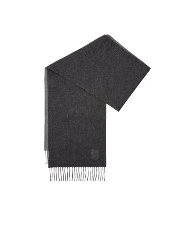 LOEWE SCARF IN WOOL AND CASHMERE