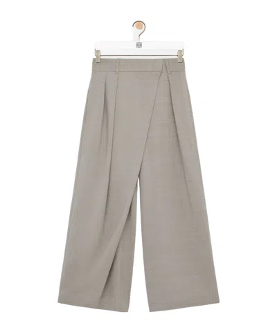 LOEWE WOOL CASUAL PANTS