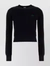 Loewe Women Black Wool Sweater In Black