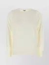 Loewe Wool Crew Neck Sweater In Neutral