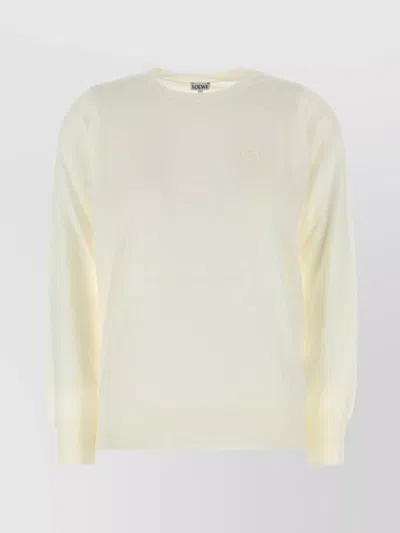 LOEWE WOOL CREW NECK SWEATER