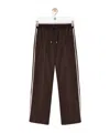 Loewe Wool Drawstring Trousers In Brown
