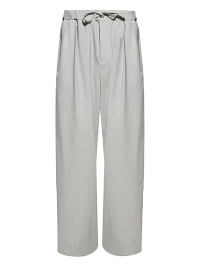 LOEWE LOEWE WOOL DRAWSTRING TROUSERS