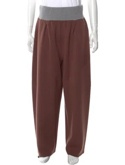 Pre-owned Loewe Wool Dress Pants W/ Tags In Brown