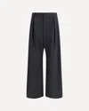 Loewe Wool Gabardine Pants In Black