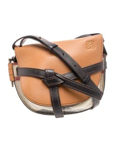 Pre-owned Loewe Wool Gate In Brown