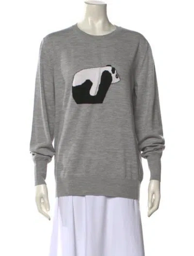 Pre-owned Loewe Wool Graphic Print Sweater In Multi