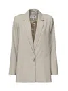 Loewe Wool Jacket In Neutral