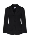 Loewe Wool Jacket In Black