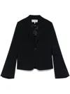 Loewe Flap Pockets Tailored Jacket In Blue