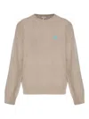 Loewe Wool Jumper In Brown