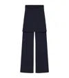 LOEWE LOEWE WOOL LAYERED TROUSERS