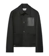 Loewe Anagram Workwear Jacket In Black