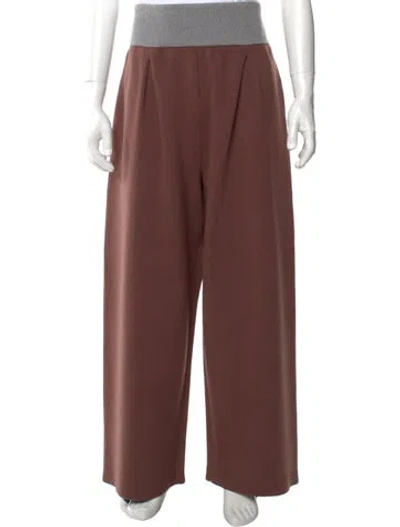 Pre-owned Loewe Wool Lounge Bottoms W/ Tags In Brown