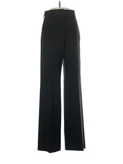 Pre-owned Loewe Wool Pants In Black
