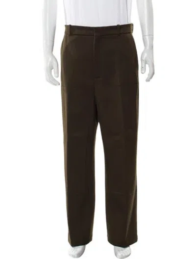 Pre-owned Loewe Wool Pants In Brown