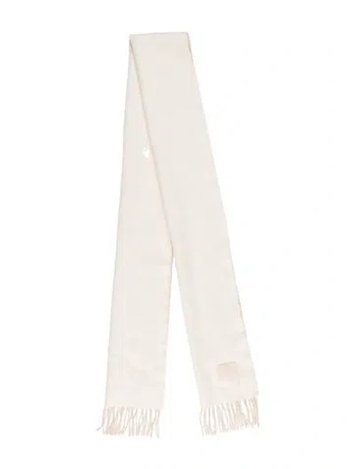Pre-owned Loewe Wool Scarf In Neutral