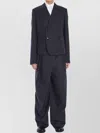 Loewe Short Jacket In Wool In Gray