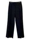 Loewe Wool Trousers In Black