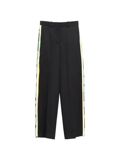 Loewe Wool Trousers In Black